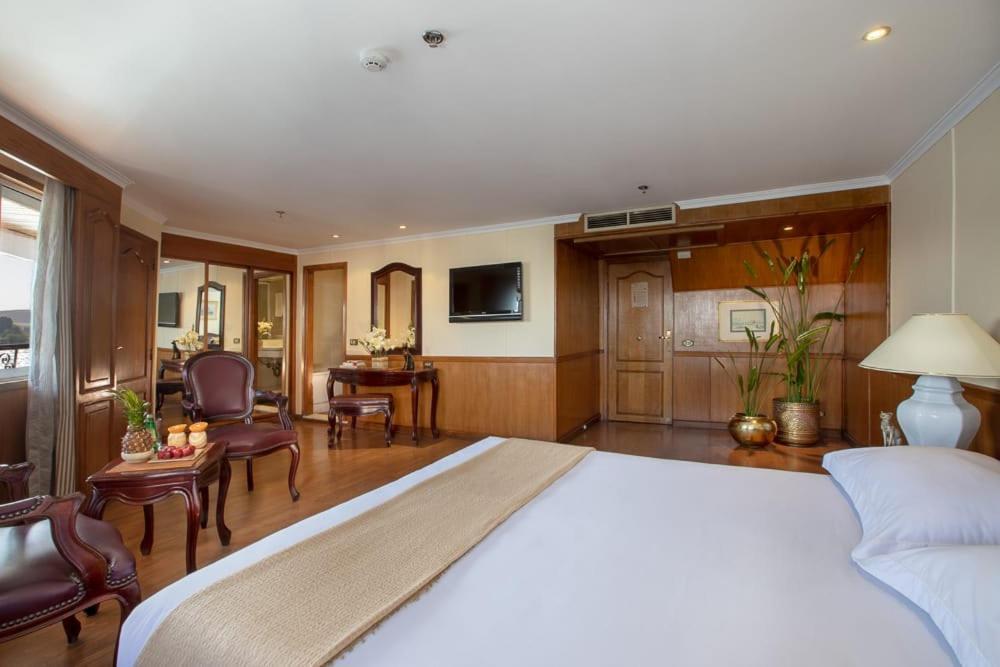 Nile Cruise 3 Nights From Aswan To Luxor Every Friday, Monday And Wednesday With Tours Kültér fotó